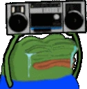 pepe_CryBoombox emote