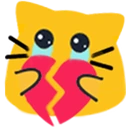 meowbrokenheart emote
