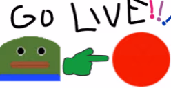 GOLIVE emote