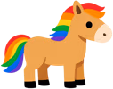 gaypridehorse emote