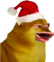 SantaCheemsChamp emote