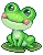 FrogOnALilypad emote