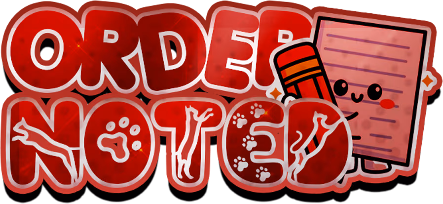 ordernoted emote