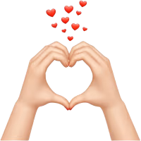 Heartshape emote