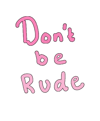 DontBeRude emote