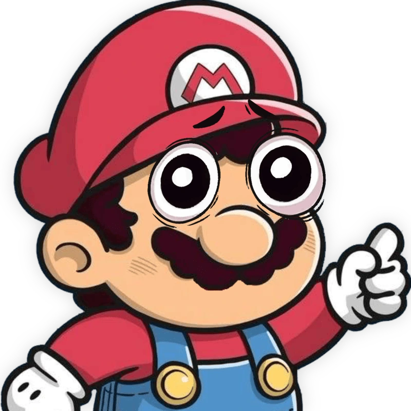 Mario_Scared emote