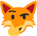 Fox_think emote