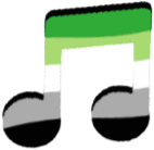 aromanticnote static emote
