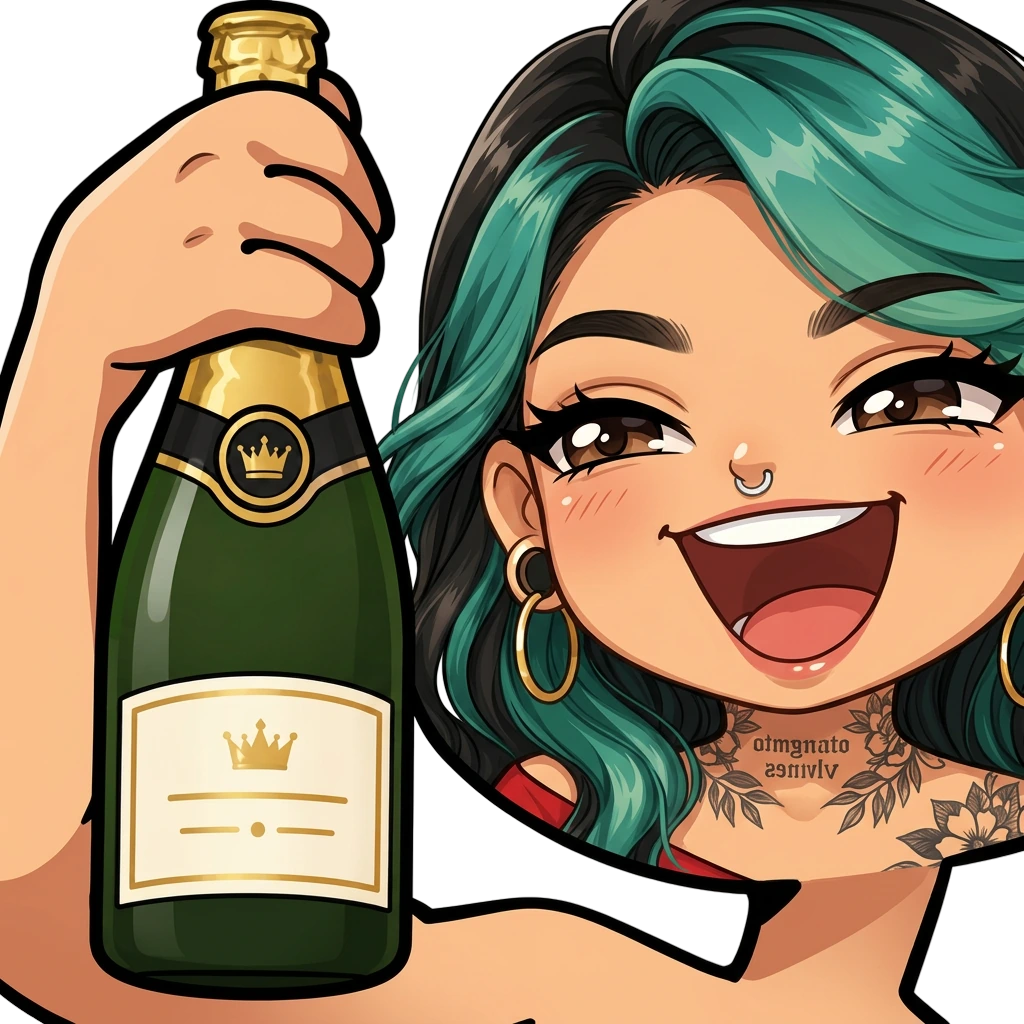 mona_drinking_bottle emote