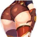 amberButt emote