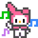 MyMelodyDANCE emote