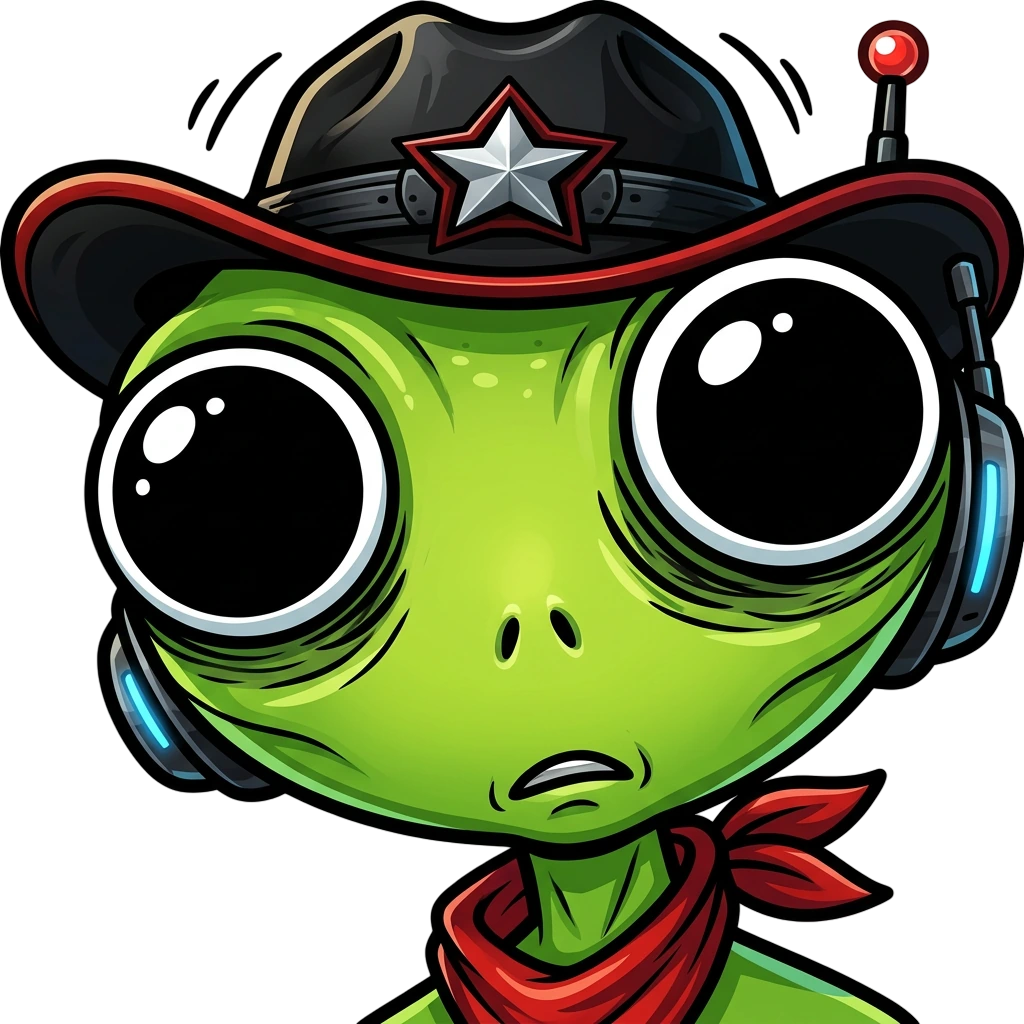 cowboy_alien_wide_eyed_stare emote