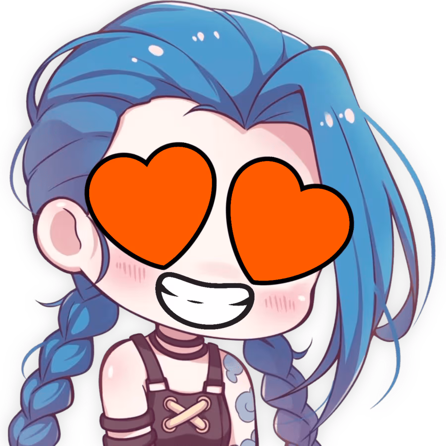 Jinx_HeartOrange emote