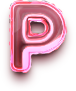 Letter_P_foil_balloon emote