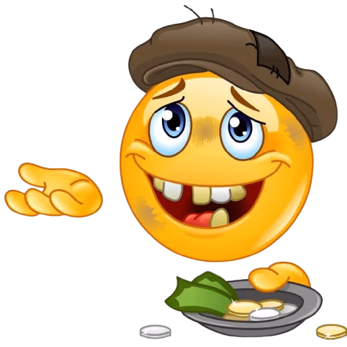 PoorHomeless emote