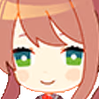 MonikaSmug emote