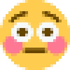 pixel_flushed emote