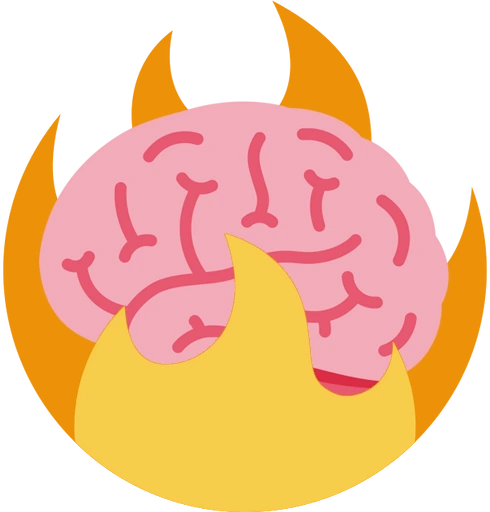 BrainBurn emote