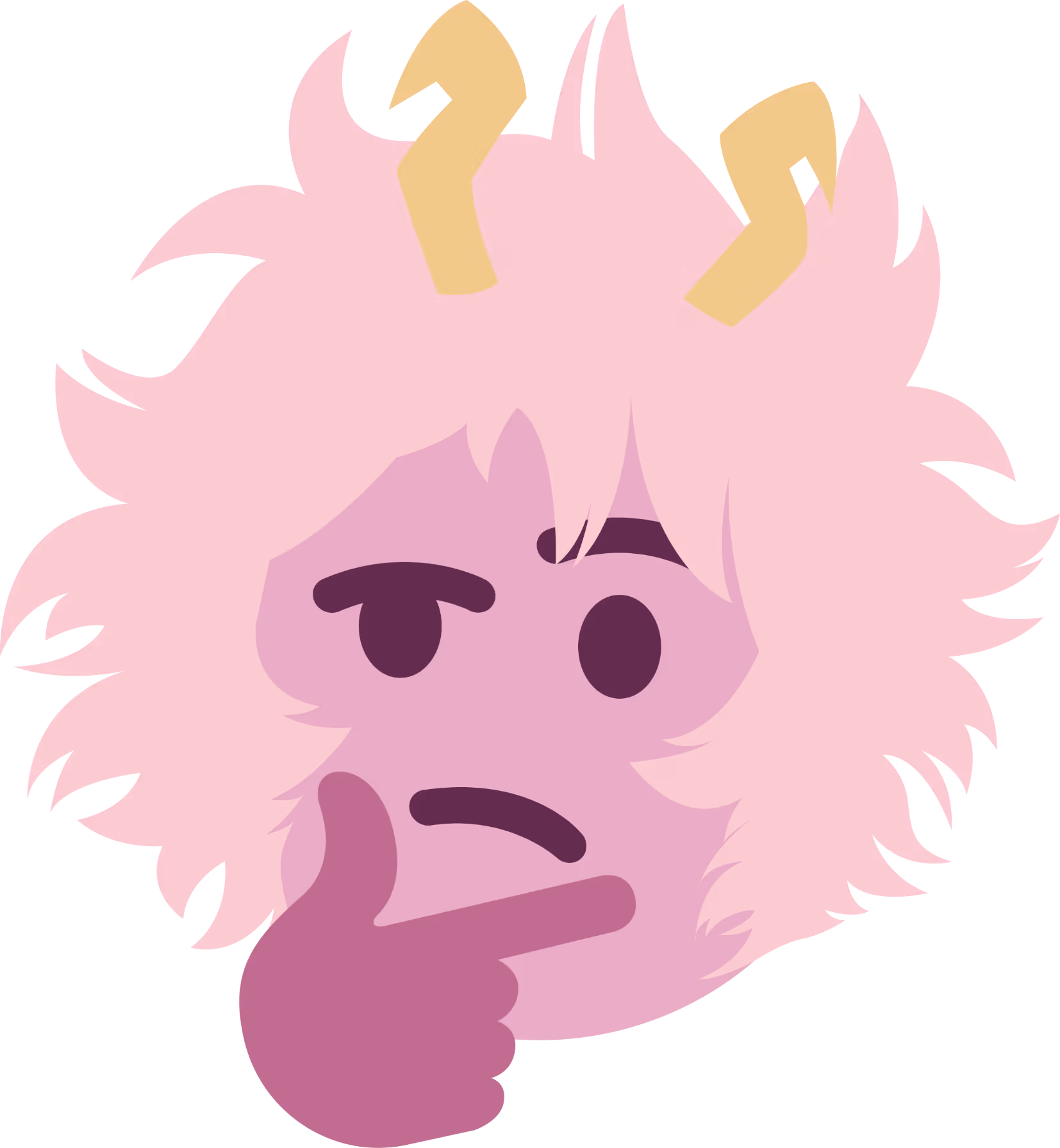 MinaThink emote