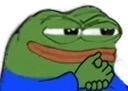 pepeSuspicious emote