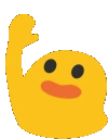 ablobraisehand emote