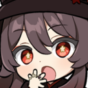 hutaoGasp static emote