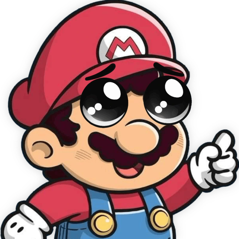 Mario_AdorableSmile emote