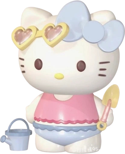 beach_hello_kitty sticker