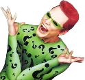 RIDDLER_shrug emoji