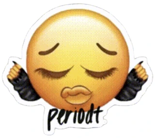 Periodt emote