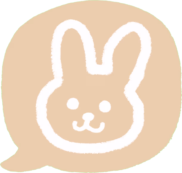 SpeechBubbleBunny emote