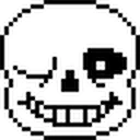 sansWink emoji