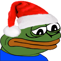 SantaSadge emote