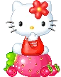 HelloKittyStrawberry emote