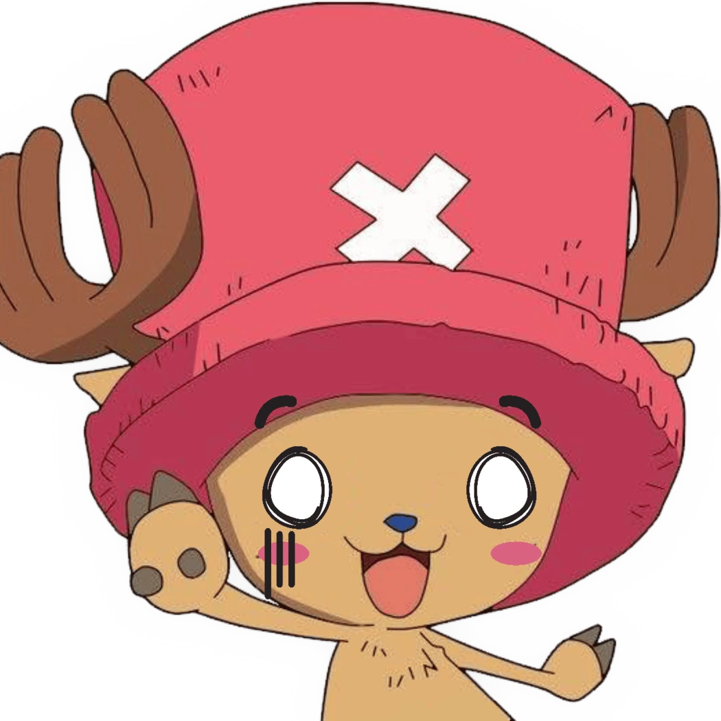 Chopper_ScaredStare emote