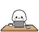 sappyWorkBirthday animated emote