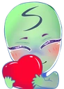 StarAlien_love emote