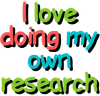 iLoveDoingMyOwnResearch emoji
