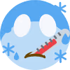 Freezed emote