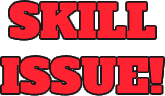 skillissuebro emote