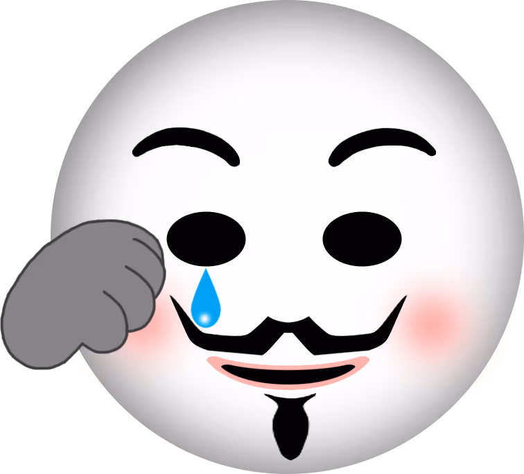 AnonymousCry emote