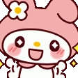 MyMelodyExcited emoji