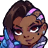 Sombra emote