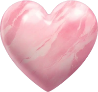Pinkmarbleheart emoji