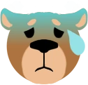 ColdsweatBear emote