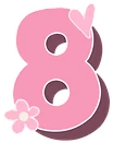 Pink_eight_heart_flower emoji