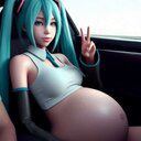 pregnantmiku static emote