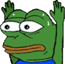FeelsSurrenderMan emote