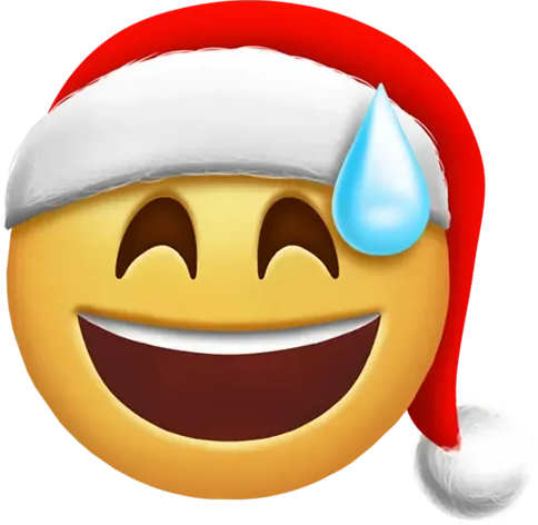 Christmas_Sweat_Smile static emote