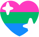 PolyHeart emote